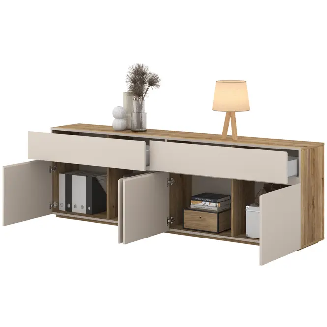 Komoda 4d4s Criss 25 Dub Mauvella/Kašmír,5