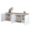 Komoda 4d Modo 25 Dub Mauvella/Biely,5