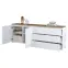 Komoda 2d3s Modo 28 200cm Dub Mauvella/Biely,4