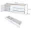 Komoda 2d3s Modo 28 200cm Dub Mauvella/Biely,6