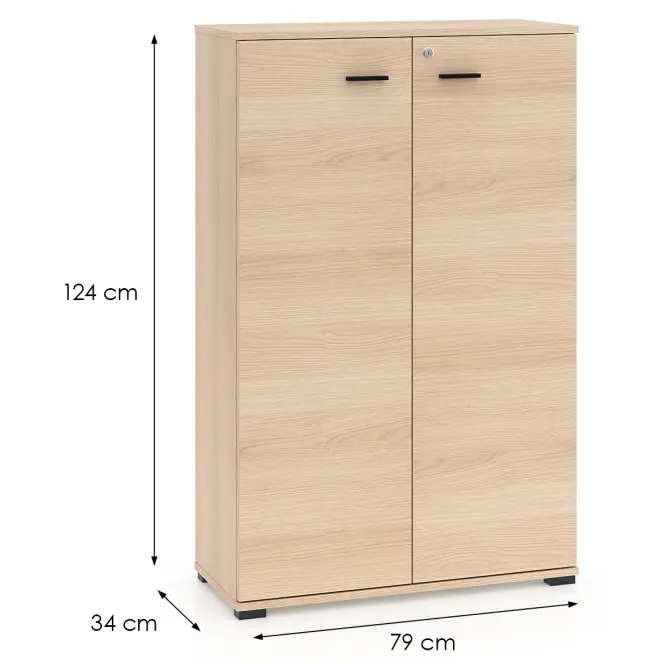 Komoda Odelis 05 Dub Lindberg,2