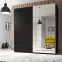 Skriňa 180cm Beta 56  Čierna/Zrkadla,8