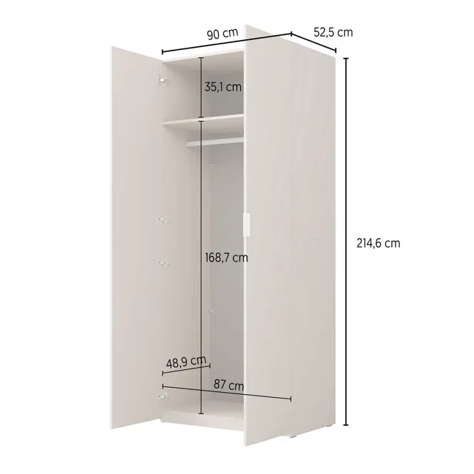 Skriňa 2d Montana 18  Kašmír,13