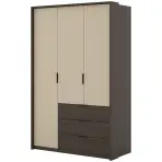 Skriňa 3d3s Mola 19 139 cm dub Dunin/béžová, trojdverová, zásuvky