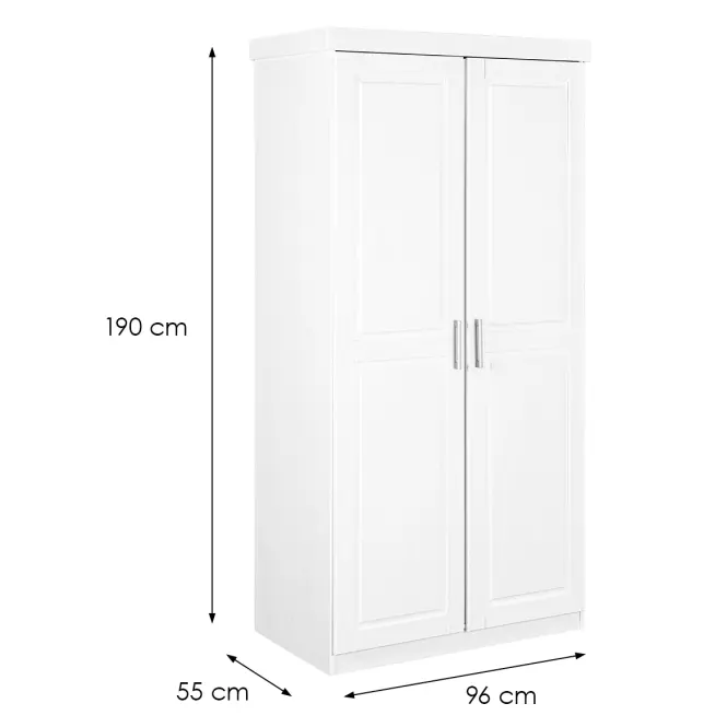 Skriňa 20900113 Hakon 2d Borovica Biely,3