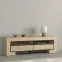 TV stolík Cuba Ii 40 Dub Sambal/Čierna,7