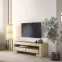 TV stolík Cuba Ii 40 Dub Sambal/Čierna,9