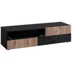 TV stolík Cannes Zmwdv Cs RTV Black/Viking/Marble Black