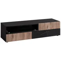 TV stolík Cannes Zmwdv Cs RTV Black/Viking/Marble Black