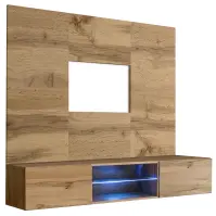 TV stolík + Panel Switch Wt Sw Pr3 + Led Wotan