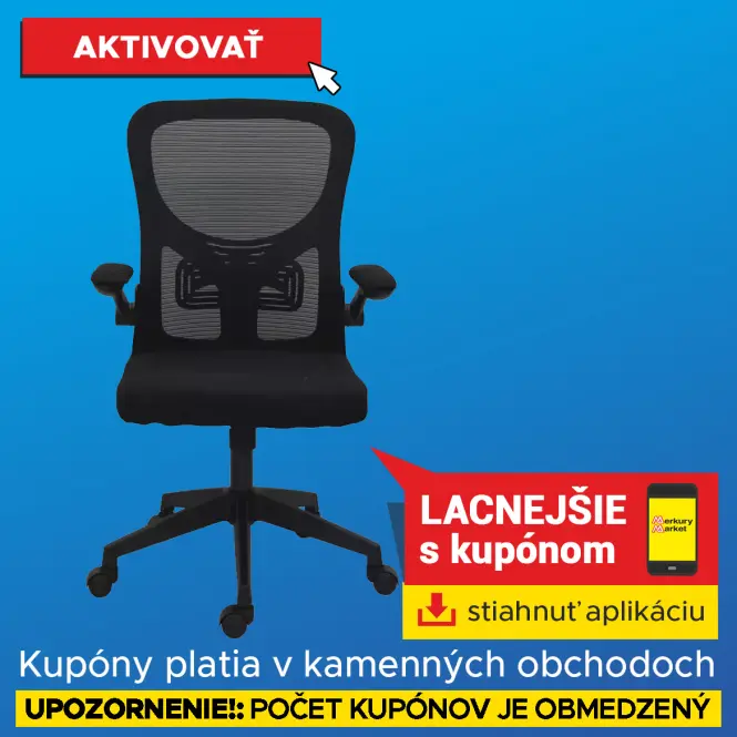 Kancelárske kreslo 9076 Kenso čierna (SK)