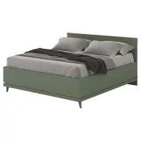 Posteľ Scandi 32 180 Dubový Olej/Zelená