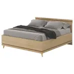 Posteľ Scandi 32 180 Dubový Olej/Tehla