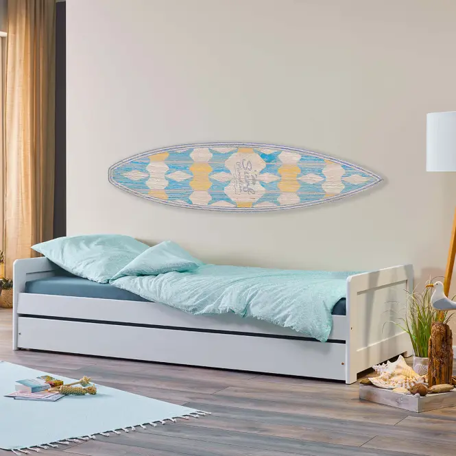 Posteľ 20900195 Surf Skladací 90x200 Biela,5