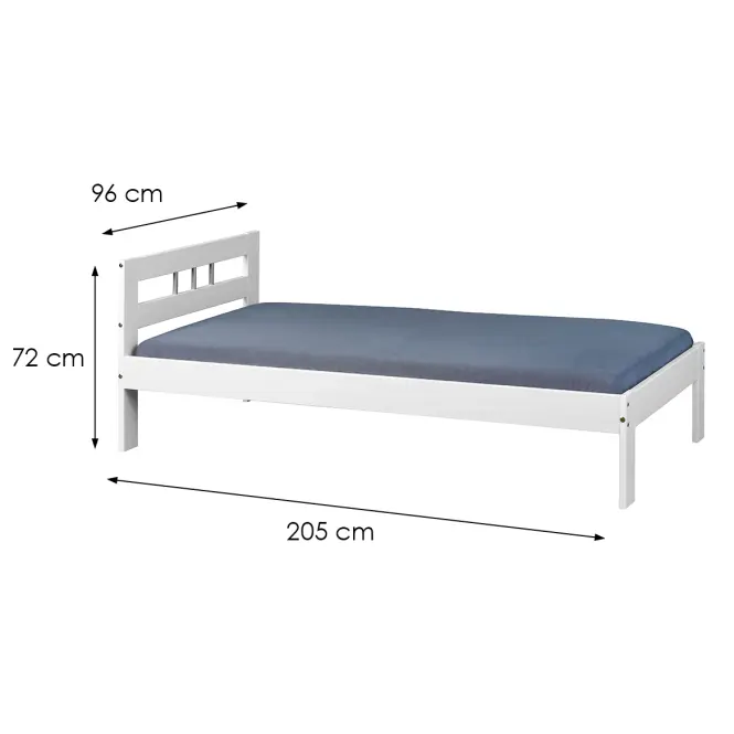 Posteľ 20900225 Fana 90x200 Biela