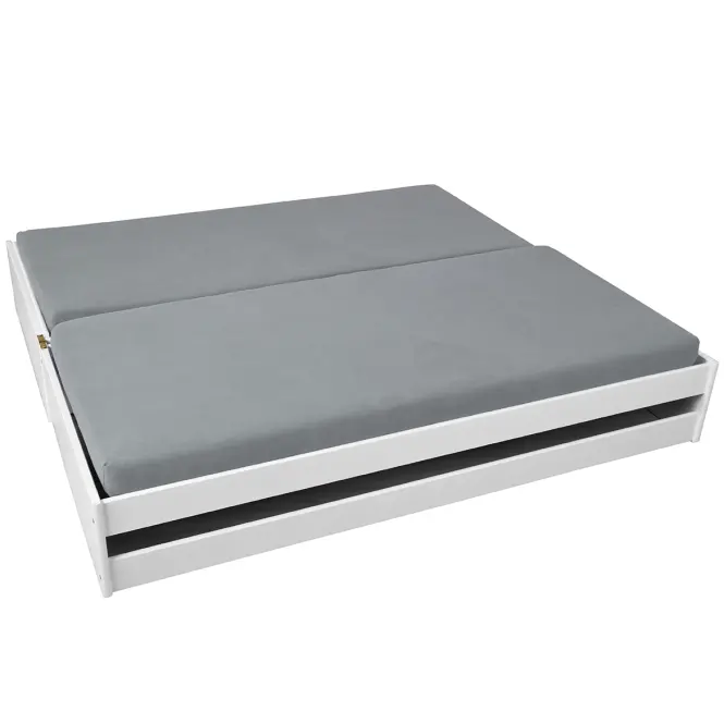Posteľ 20900257 Lotar 90x200 Biela,4