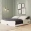 Posteľ 20900257 Lotar 90x200 Biela,8