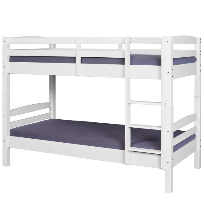 Poschodová Posteľ 20900265 Annika 90x200 Biela + Bariéry