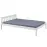 Posteľ 29040020 Vilmar 140x200 Biela
