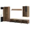 Obývacia Stena Roger 10 Dub Wotan/Cz.Mat,5
