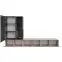 Obývacia Stena Gina Sgms Gn Clay Grey/Marble Black,3