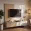 Obývacia Stena Noir I Dcmw Nr1 Cremona Oak/Marble White