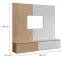 Obývacia Stena Noir I Dcmw Nr1 Cremona Oak/Marble White,4