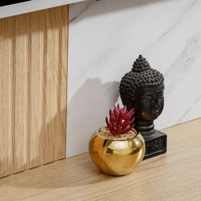 Obývacia Stena Noir I Dcmw Nr1 Cremona Oak/Marble White