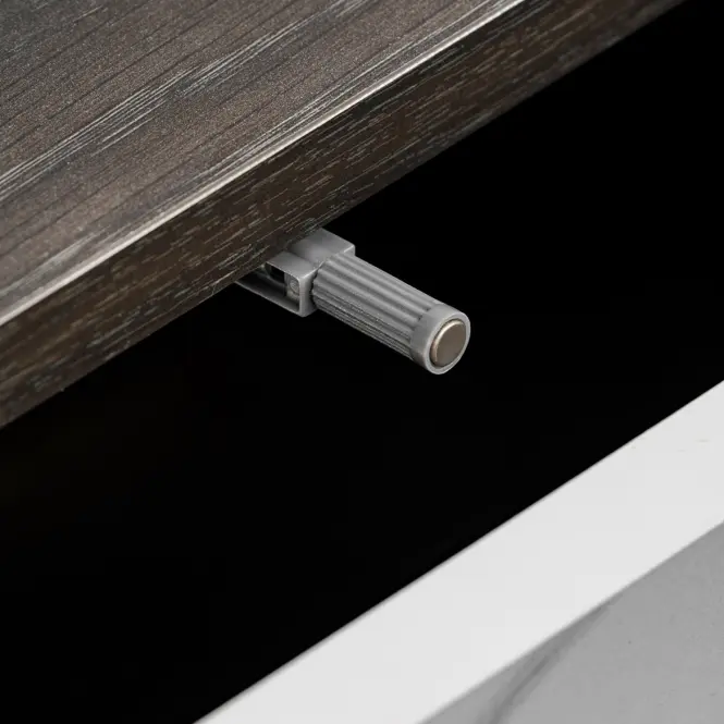 Obývacia Stena Noir Ii Dgmw Nr2 Grafit Oak/Marble Black