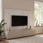 Obývacia Stena Glam Ccmw Gl Kašmír/Marble Bianco