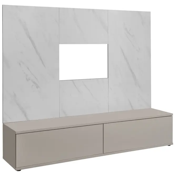Obývacia Stena Glam Ccmw Gl Kašmír/Marble Bianco