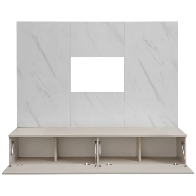 Obývacia Stena Glam Ccmw Gl Kašmír/Marble Bianco,3