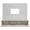 Obývacia Stena Glam Ccmw Gl Kašmír/Marble Bianco,3