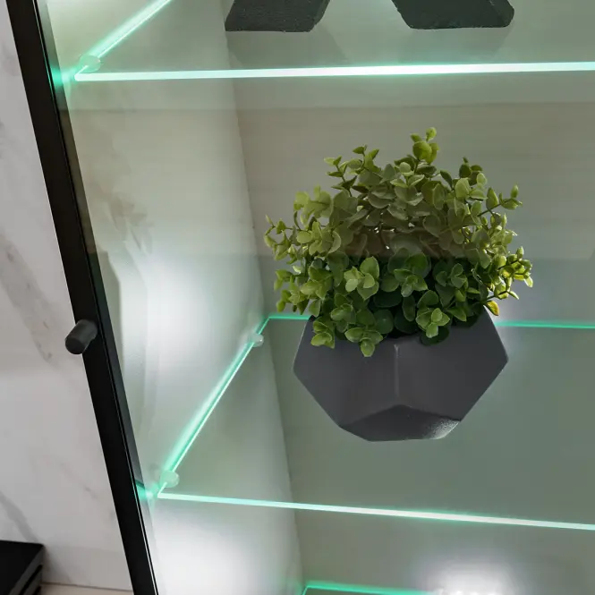 Obývacia Stena Glam I Ccmw Gl2 Kašmír/Marble Bianco