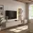 Obývacia Stena Luzz Sgce Lz Clay Grey/Coast Evoke Oak