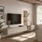 Obývacia Stena Luzz Sgce Lz Clay Grey/Coast Evoke Oak
