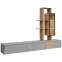 Obývacia Stena Leo Agdc Lo Arctic Grey/Cremona Oak,2