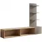 Obývacia Stena Joy Dcsg Jy Cremona Oak/Clay Grey,2