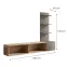 Obývacia Stena Joy Dcsg Jy Cremona Oak/Clay Grey,3