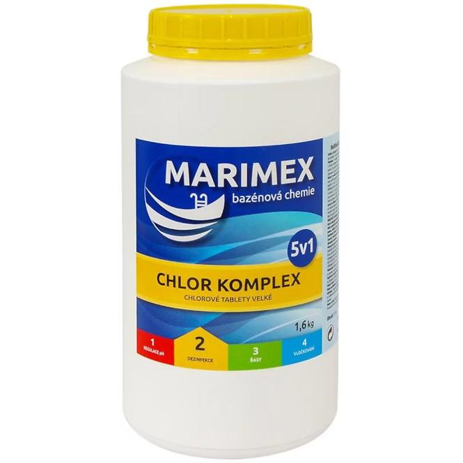 Bazénová chémia Aquamar Komplex 5v1 1,6 kg