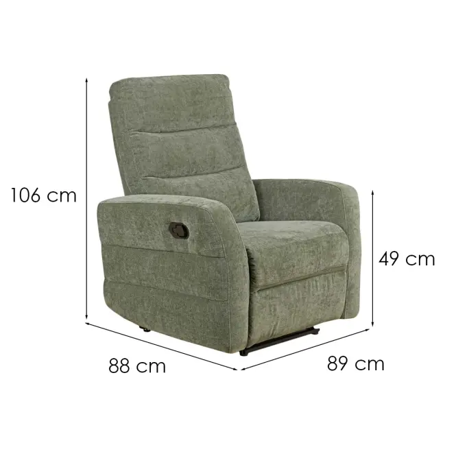 Kreslo Belize NLK314 s relaxačnou funkciou,5