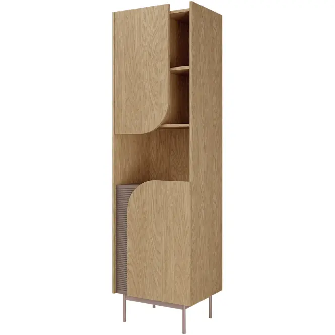 Regál Carmen 3 Dub Jar/Toffi