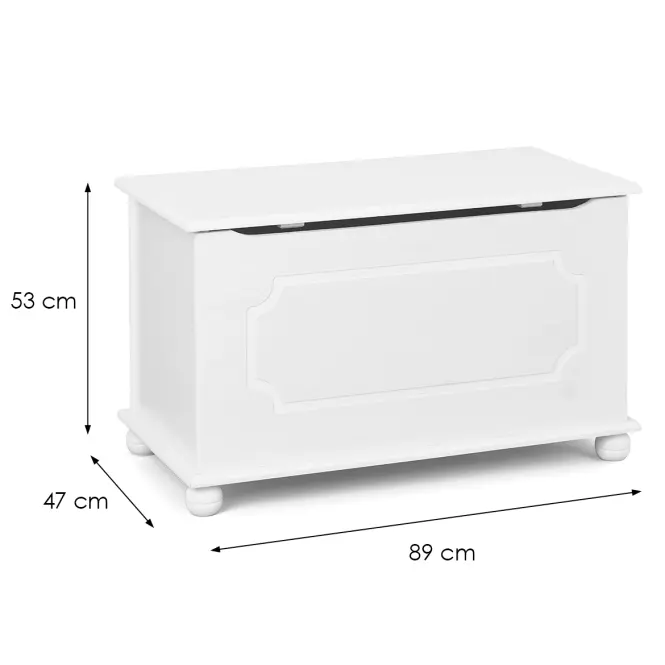 Úložný box 16901010 Emel Fenyőfehér lakk,2