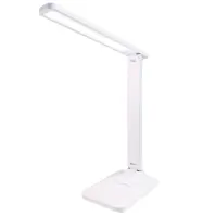 Stolová lampa VELA WHITE CCT 7W DIM USB LB1