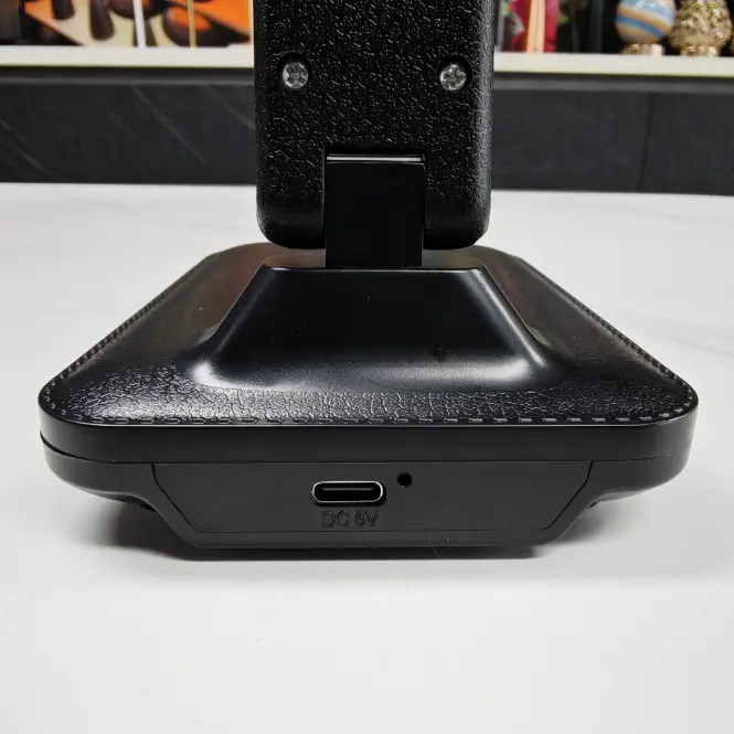 Stolová lampa LEPUS BLACK CCT 9W DIM USB LB1,2