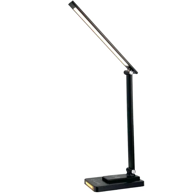 Stolová lampa URSA BLACK CCT 5 COLORS 6W DIM LB1