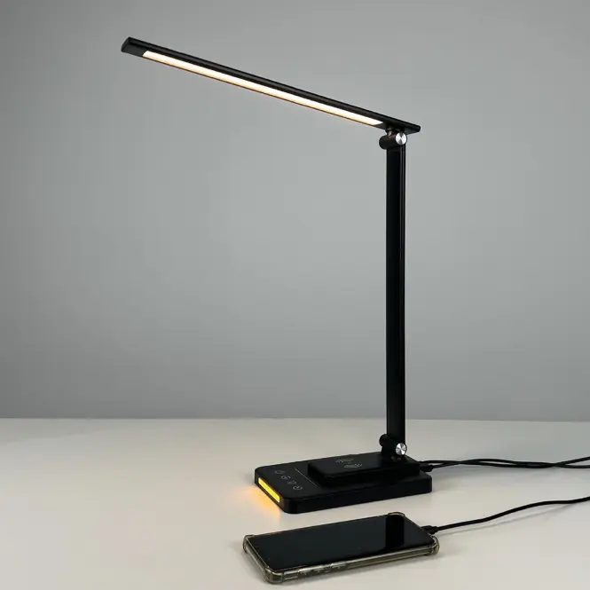 Stolová lampa URSA BLACK CCT 5 COLORS 6W DIM LB1,3