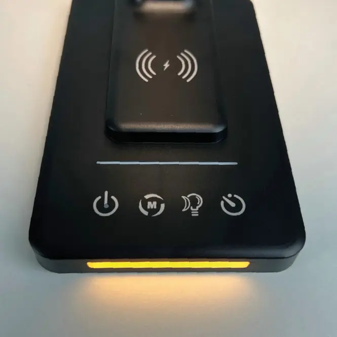 Stolová lampa URSA BLACK CCT 5 COLORS 6W DIM LB1,4
