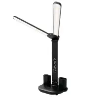 Stolová lampa DALIS CZARNY CCT 11W DIM USB LB1