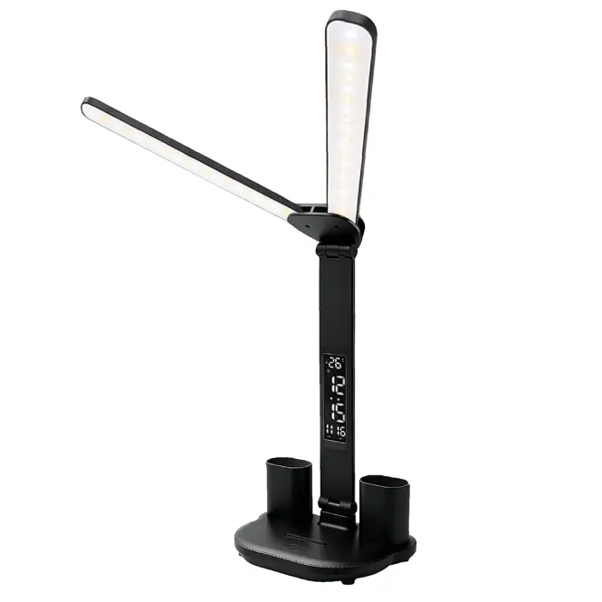 Stolová lampa DALIS CZARNY CCT 11W DIM USB LB1